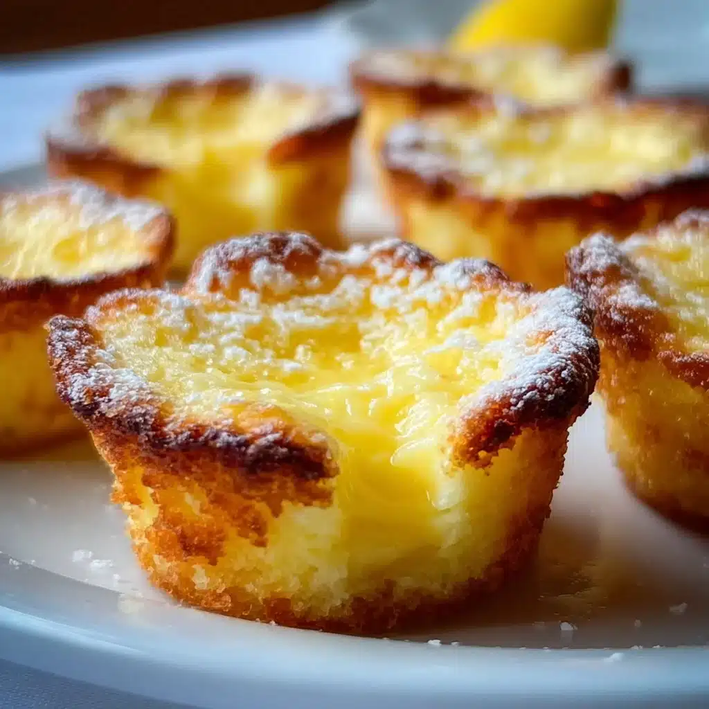 Mini Baby Lemon Impossible Pies