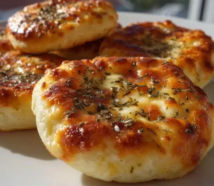 Pizzas on Cottage Cheese