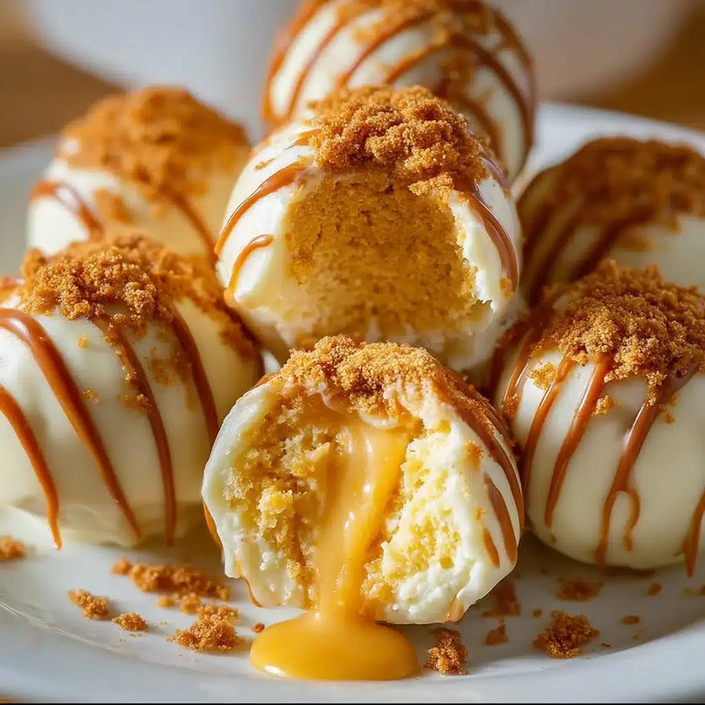 Pumpkin Pie Cheesecake Truffles