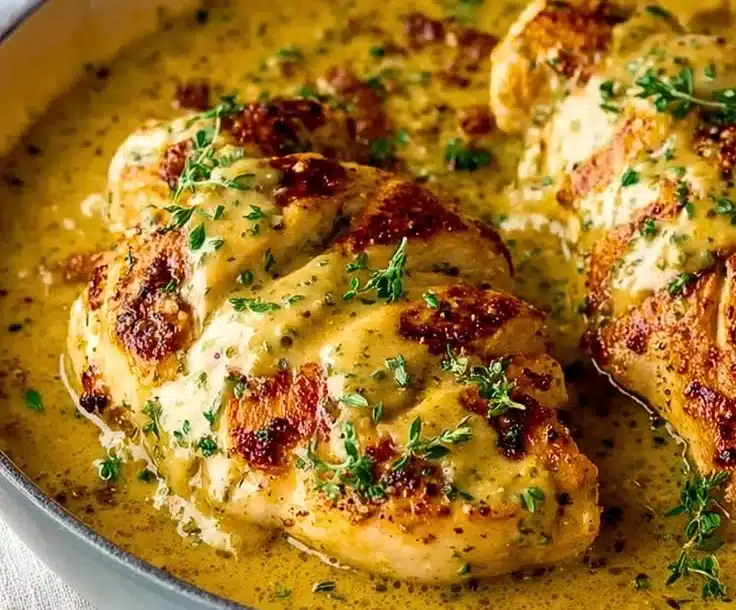 Simple Boursin Cheese Chicken