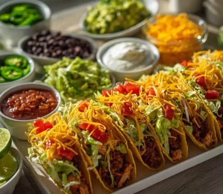 Taco Dinner Board