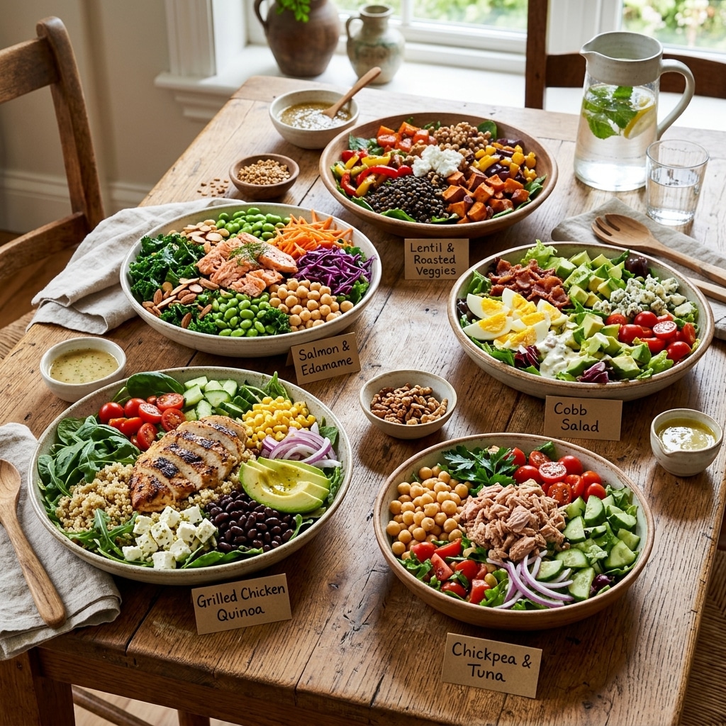 best protein sources salads cost